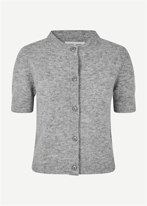 Sanoura ss cardigan 15556 Grey Mel. Samsøe 